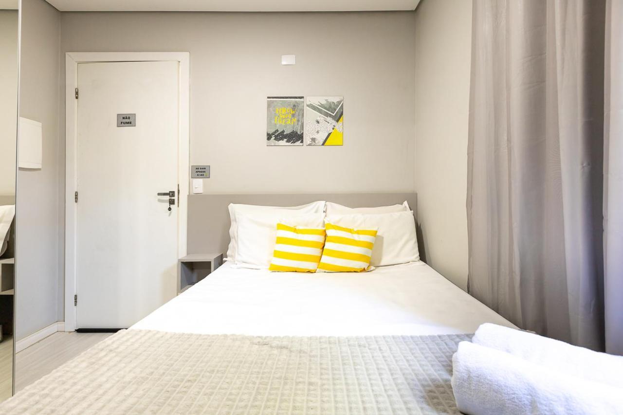09- Studio Lindamente Decorado! Ideal Para Casal!!! 쿠리치바 외부 사진